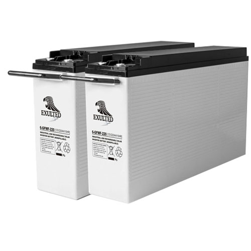 Combo: 2Pcs Exulted 220AH/12V AGM Slim Batteries