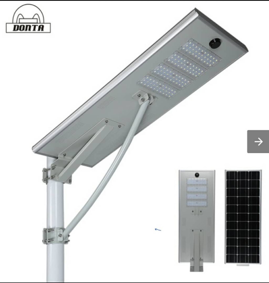Exulted 100W All in one Solar Streetlights